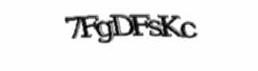 Security check image, please type the characters shown